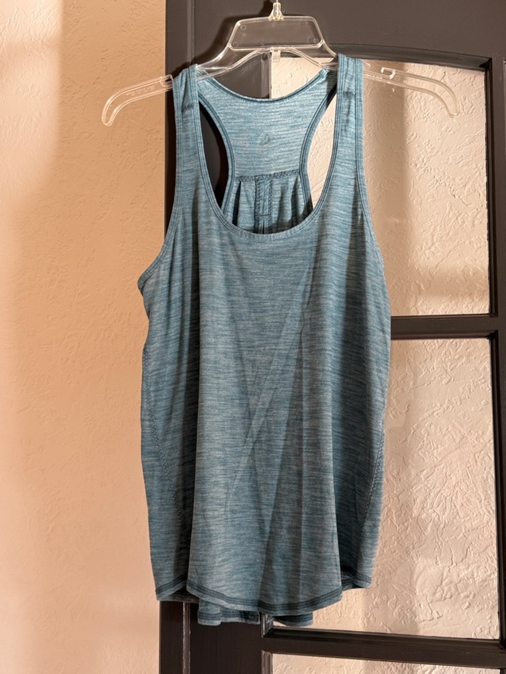 lululemon athletica Teal Heather Racerback Tank